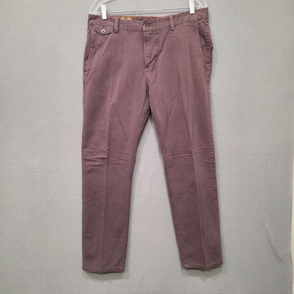 Dockers‎ Mens Purple Khakis Size 33x30 - Picture 1 of 9